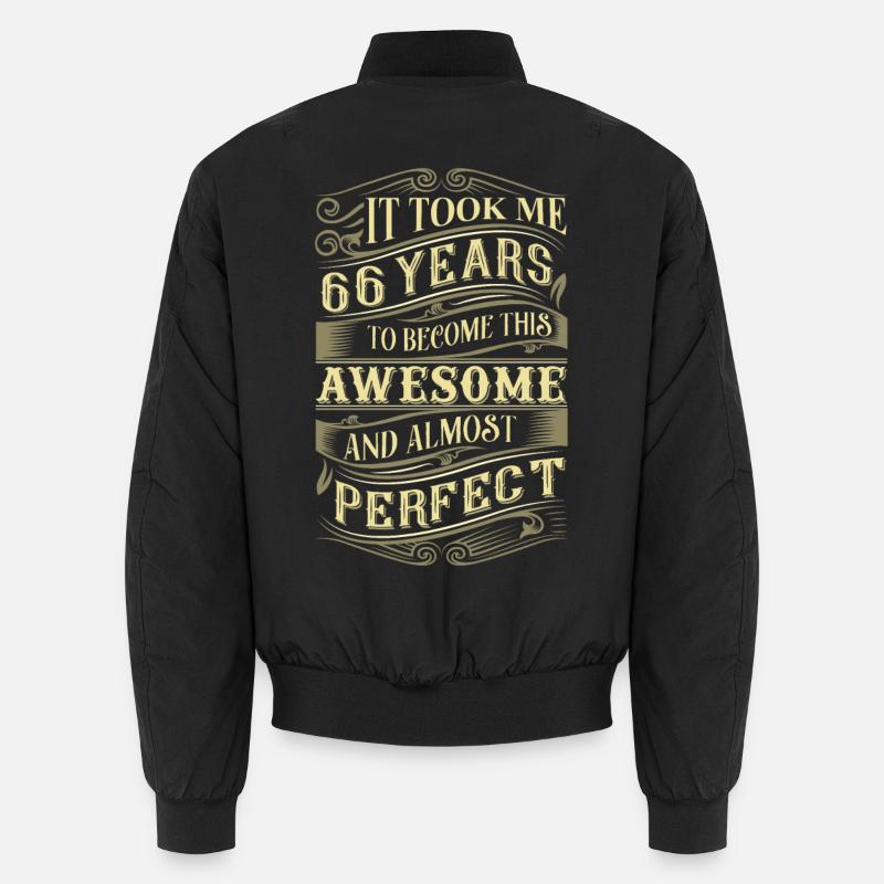 66th birthday Unisex Bomber Jacket