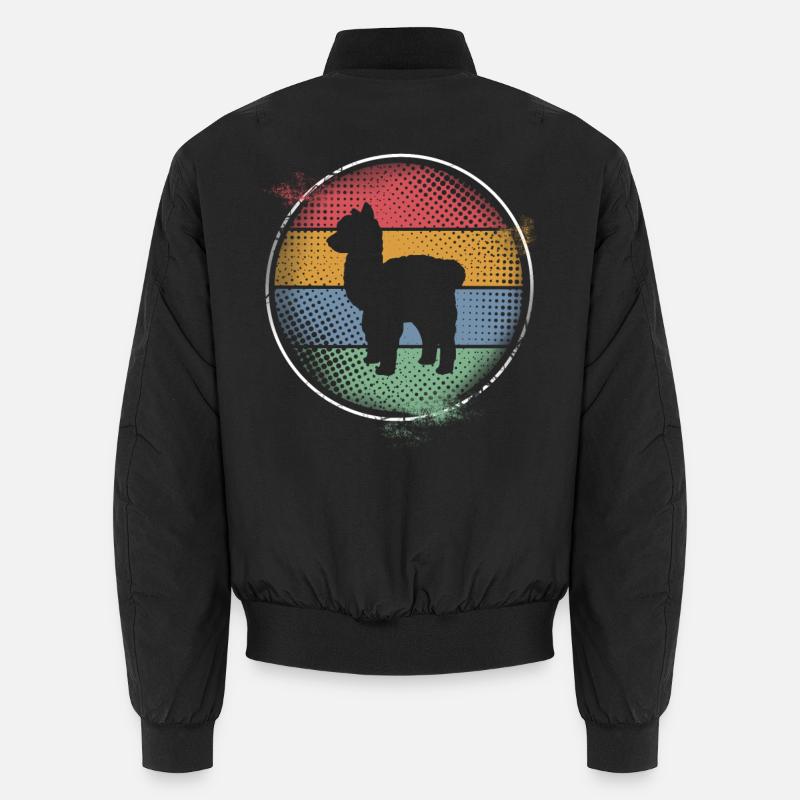 Alpaca Unisex Bomber Jacket