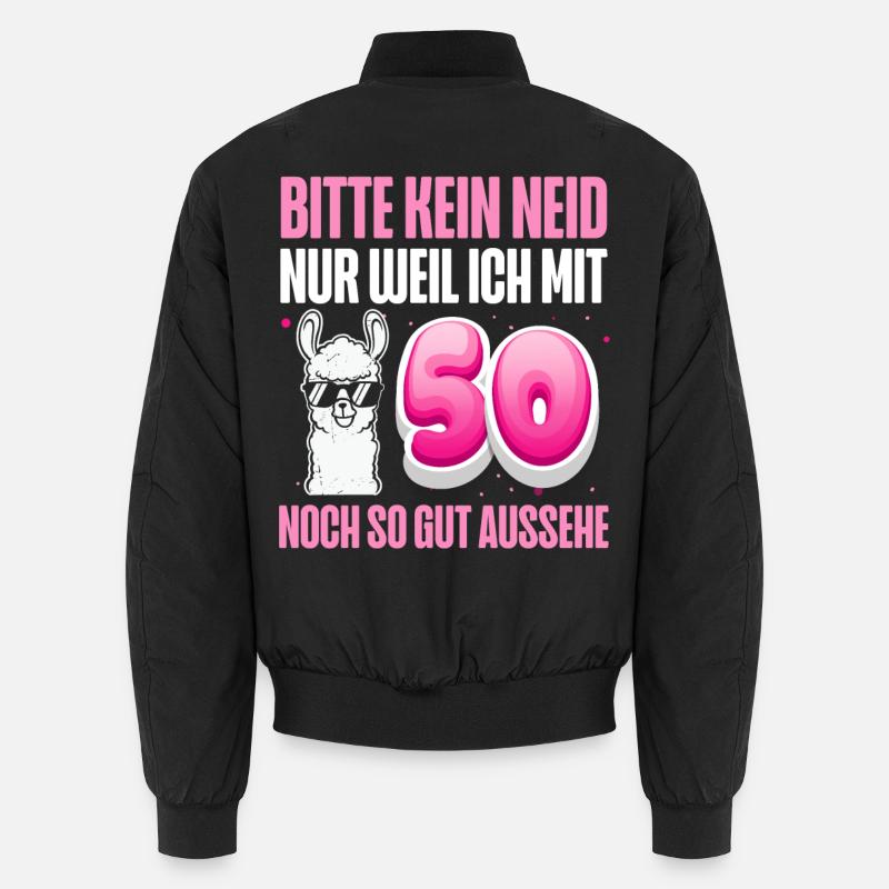 50. Geburtstag Unisex Bomberjacke