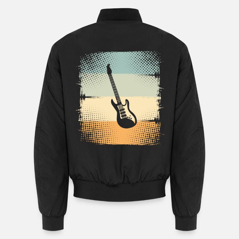 E-Gitarre Unisex Bomberjacke