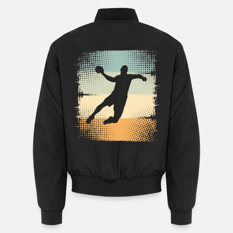 Handball - Unisex Bomber Jacket - black