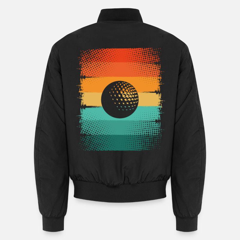 Golf ball Unisex Bomber Jacket