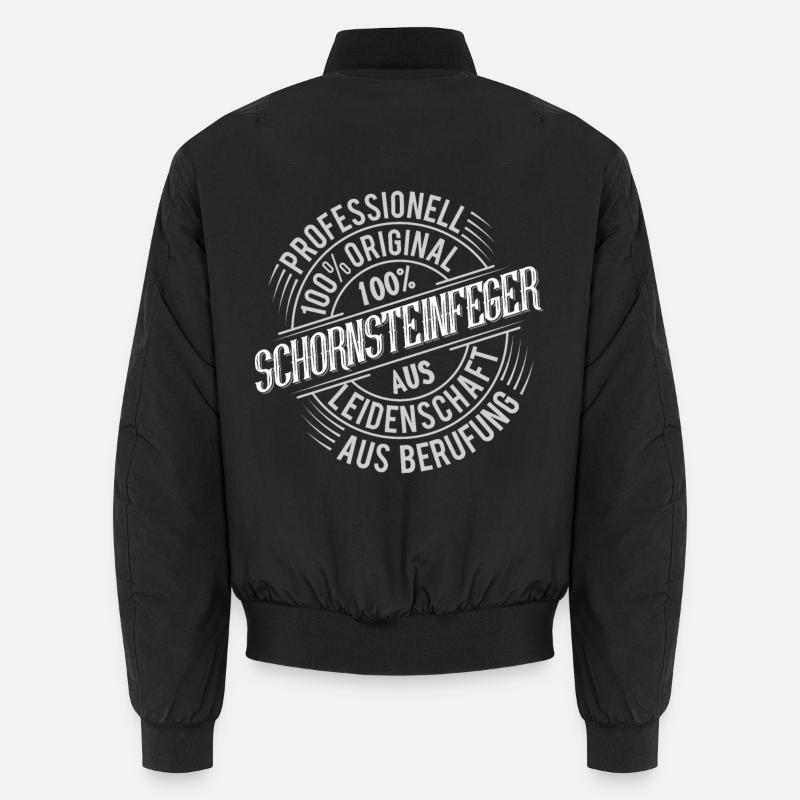 Schornsteinfeger - Unisex Bomberjacke - Schwarz