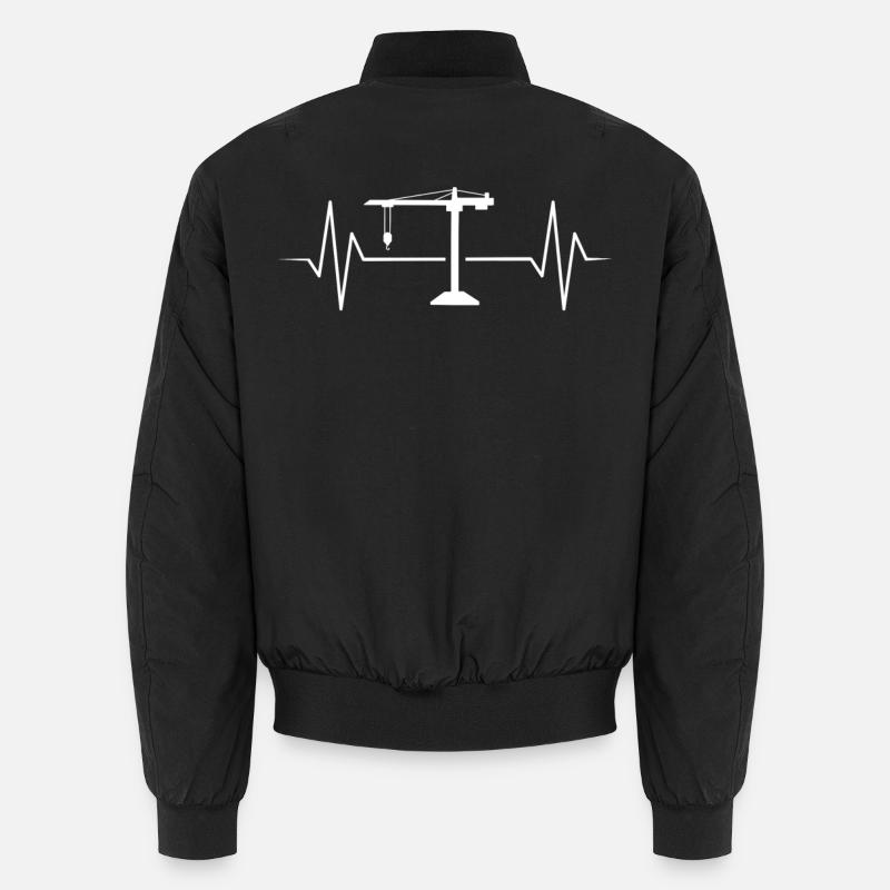 Grue - Bomber unisexe - noir