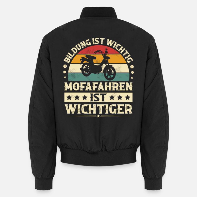 Mofa - Unisex Bomberjacke - Schwarz