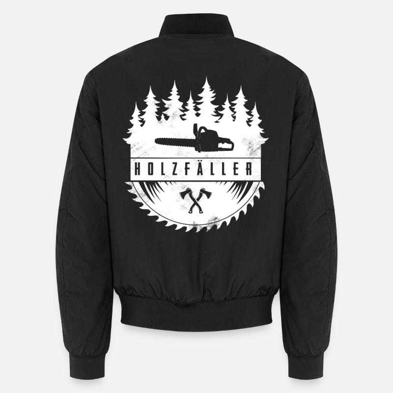Holzfäller Unisex Bomberjacke