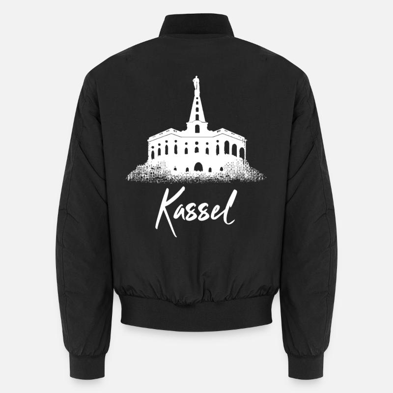 Kassel - Unisex Bomberjacke - Schwarz