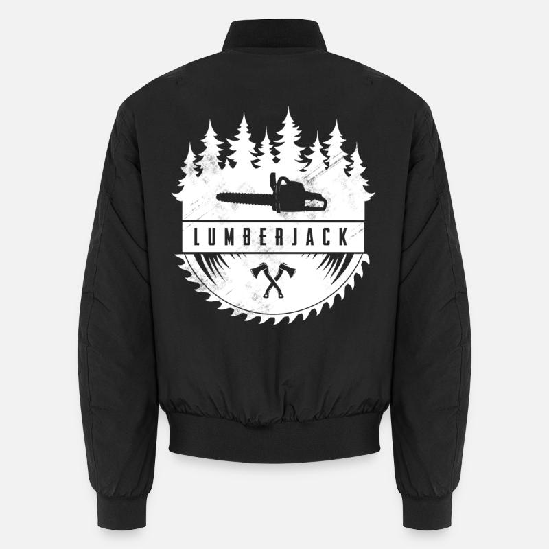 Holzfäller Unisex Bomberjacke