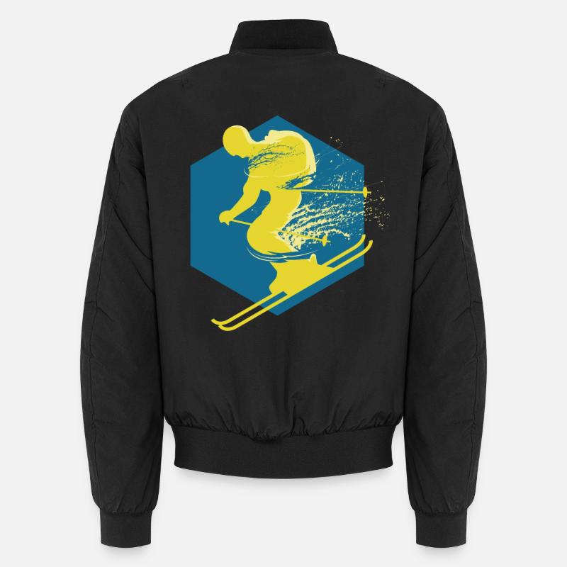 Skier Unisex Bomber Jacket