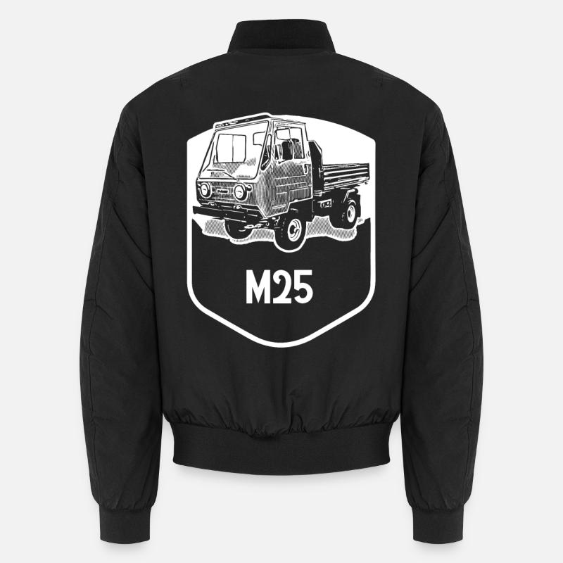 Multicar M25 - GDR - Classic - Unisex Bomber Jacket - black