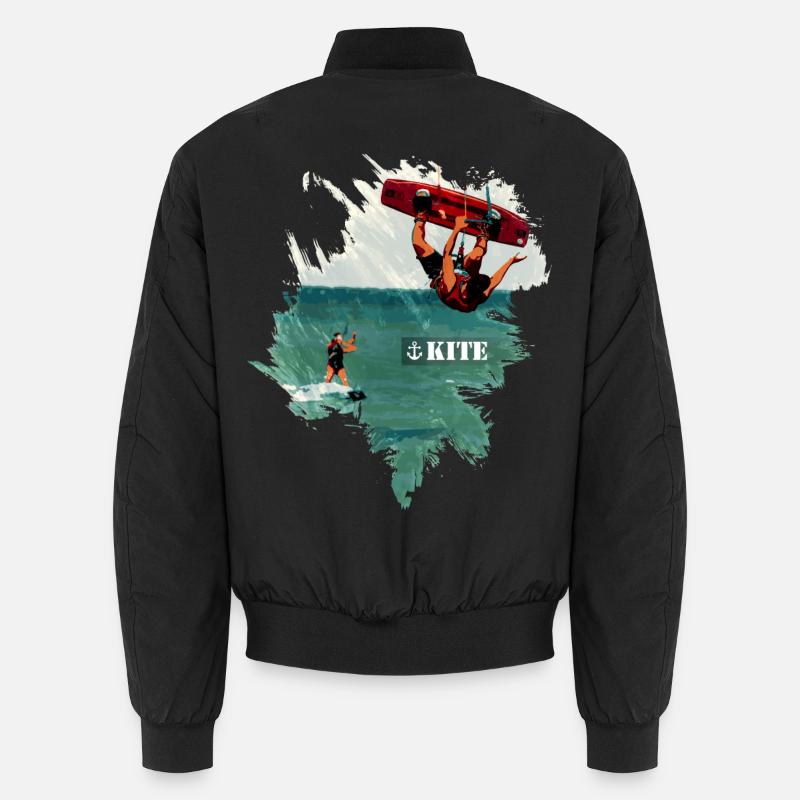 Kite Boarding | Kiting | Kite Surfing Unisex Bomber Jacket