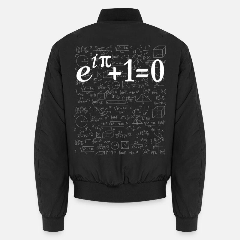 Eulers Identity The Most Beautiful Math Equation Unisex Bomberjacke