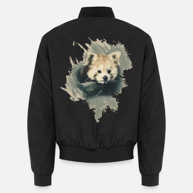 Roter Panda Unisex Bomberjacke