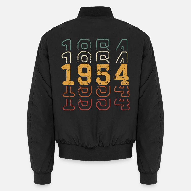 1954 - Unisex Bomberjacke - Schwarz
