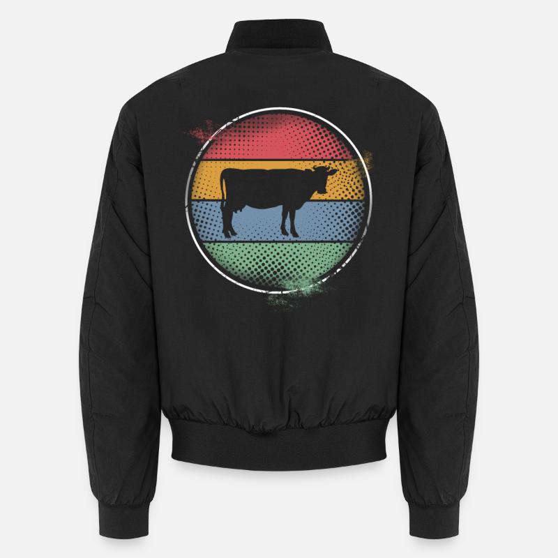 Kuh Unisex Bomberjacke