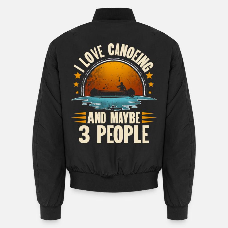 Canoë Canoë Canoë Bomber unisexe