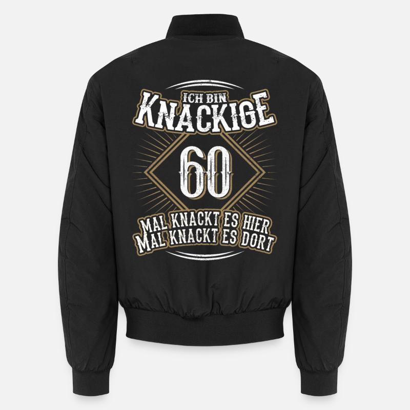 60. Geburtstag Lustig Geschenk Unisex Bomberjacke