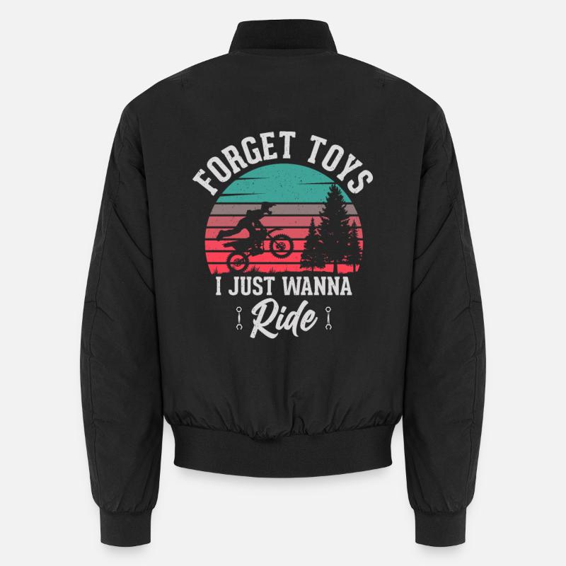 Dirt Bike - Bomber unisexe - noir
