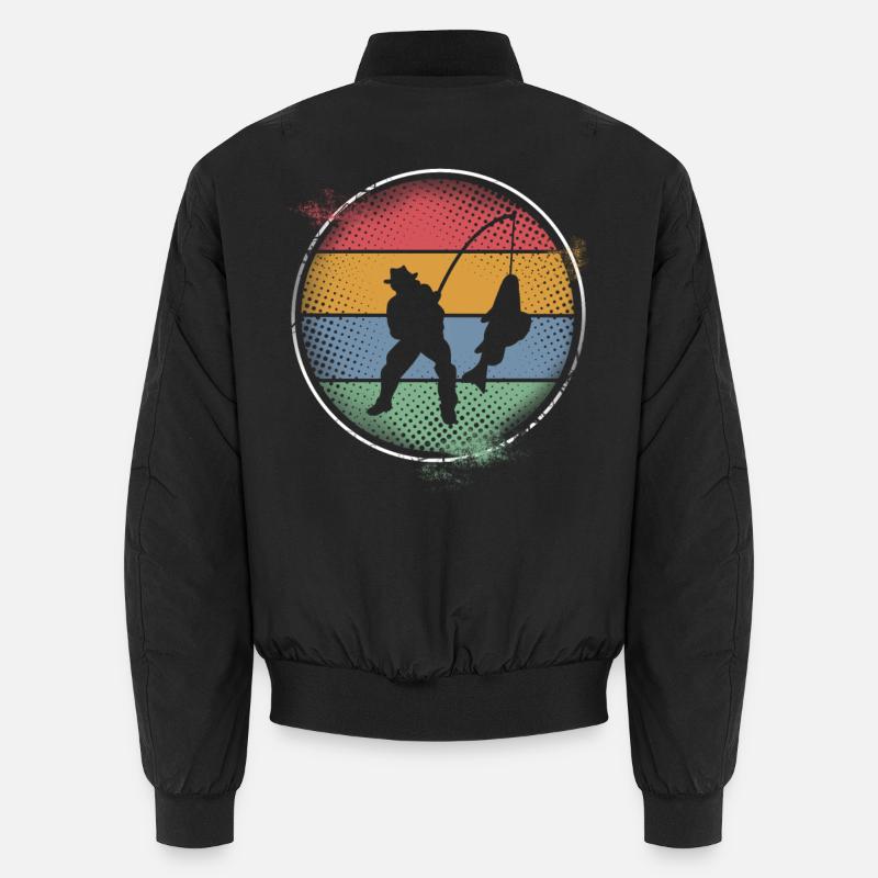 Pêche Pêcher Pêcheur Bomber unisexe