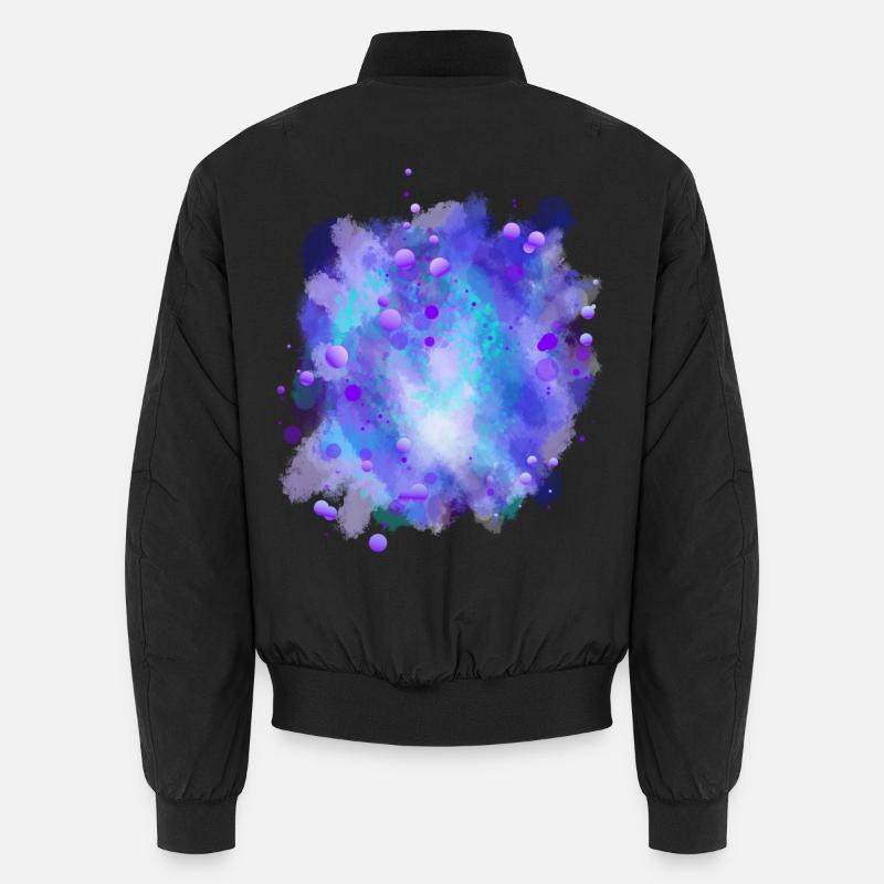 Azure Energy Sphere - Bomber unisexe - noir