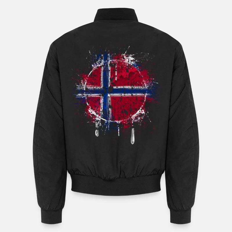 Norwegen Unisex Bomberjacke
