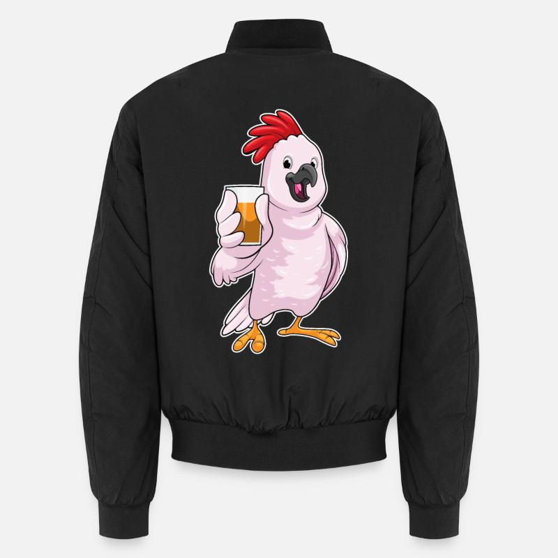 Parrot juice - Unisex Bomber Jacket - black