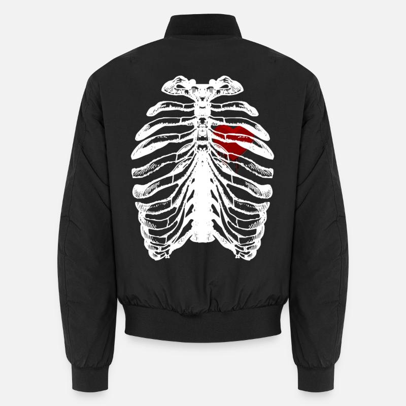 skeleton Unisex Bomber Jacket