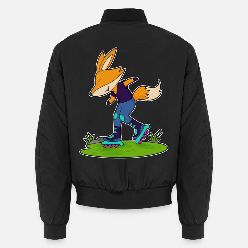 Fuchs Inline skating Inline skates - Unisex Bomber Jacket - black