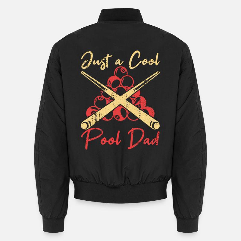 Papa Billard - Bomber unisexe - noir