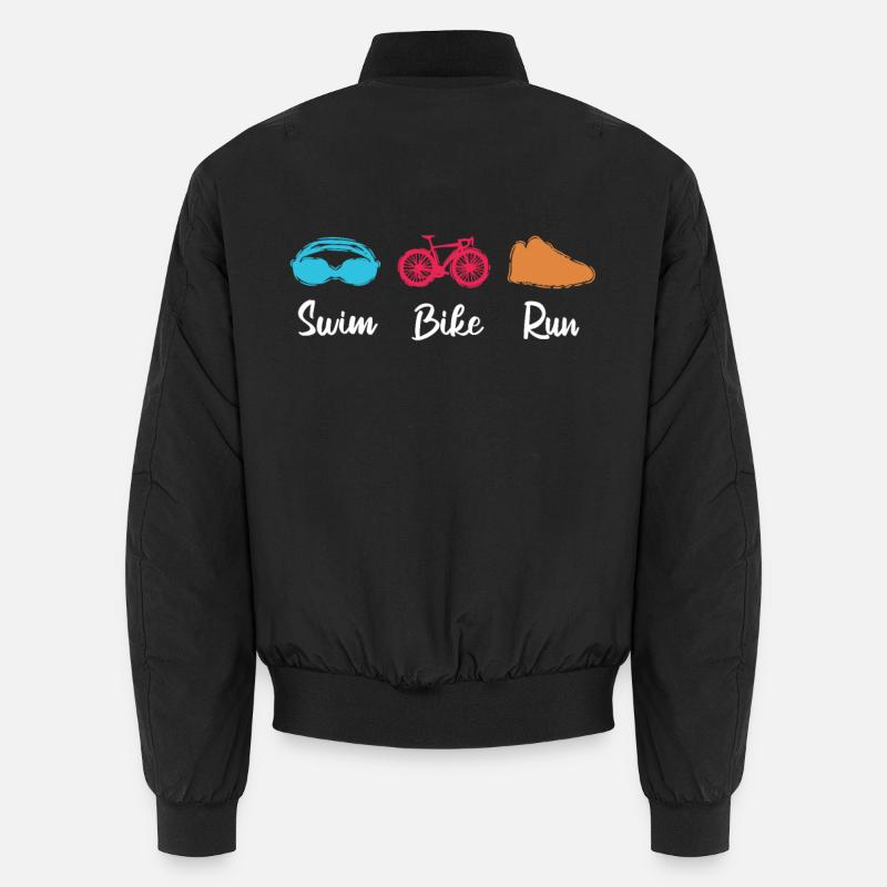 Triathlète Bomber unisexe