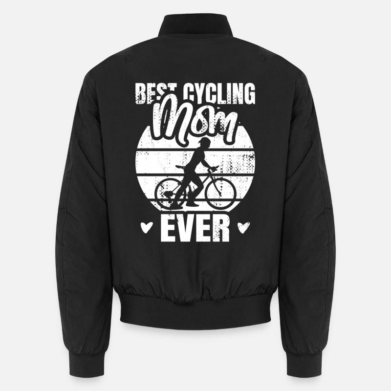 Maman cycliste Bomber unisexe