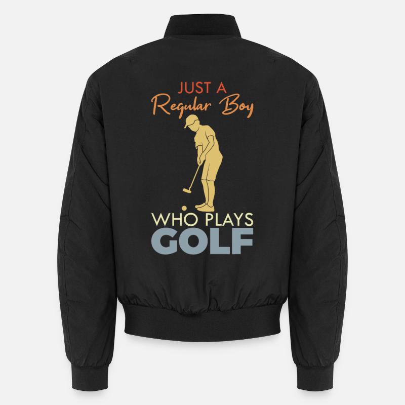 Golf Junge Unisex Bomberjacke