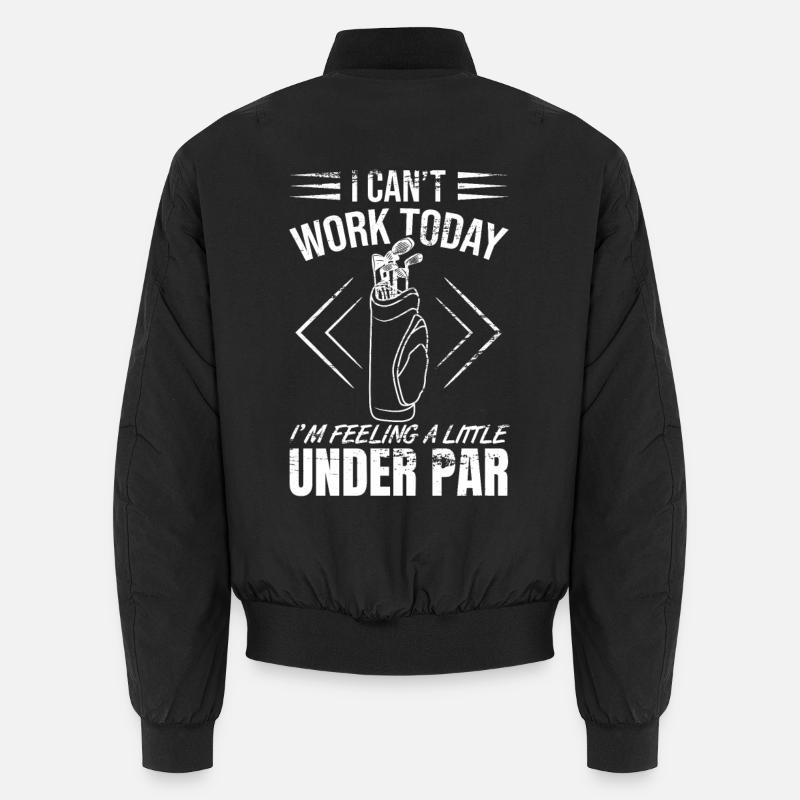 Blague de golfeur Bomber unisexe