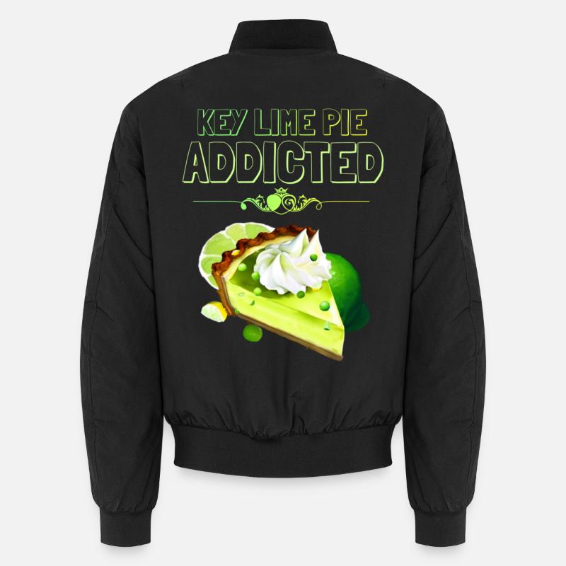 Addicted to lime cake - Unisex Bomber Jacket - black