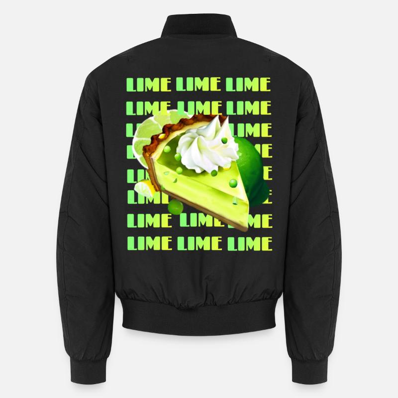 Key Lime Pie - Unisex Bomberjacke - Schwarz