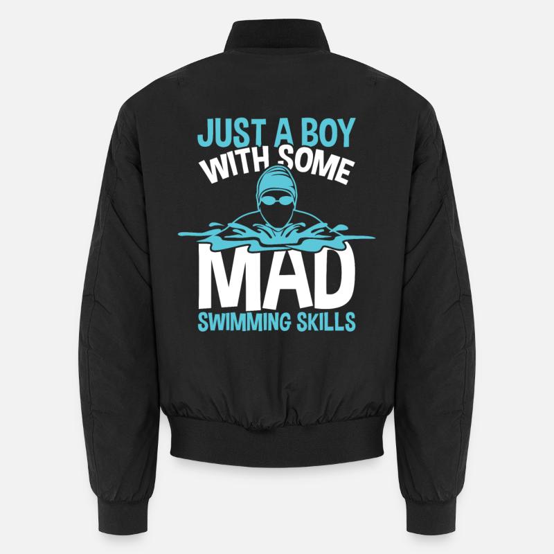 Garçon nageur Bomber unisexe