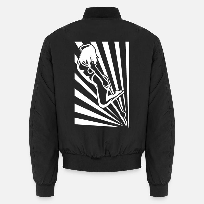 Schwimmer Mädchen Unisex Bomberjacke