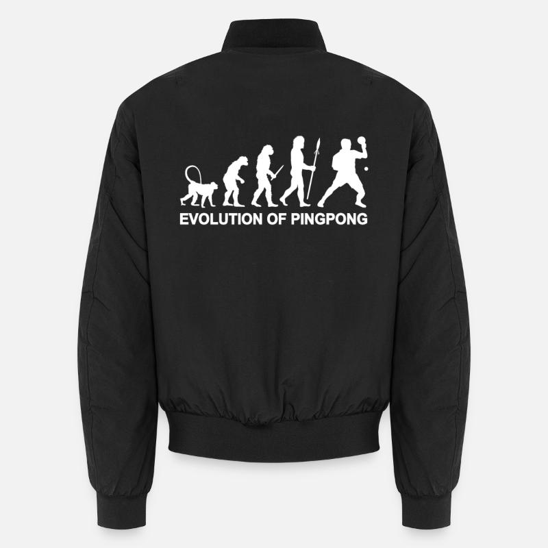 Ping Pong Evolution Unisex Bomberjacke