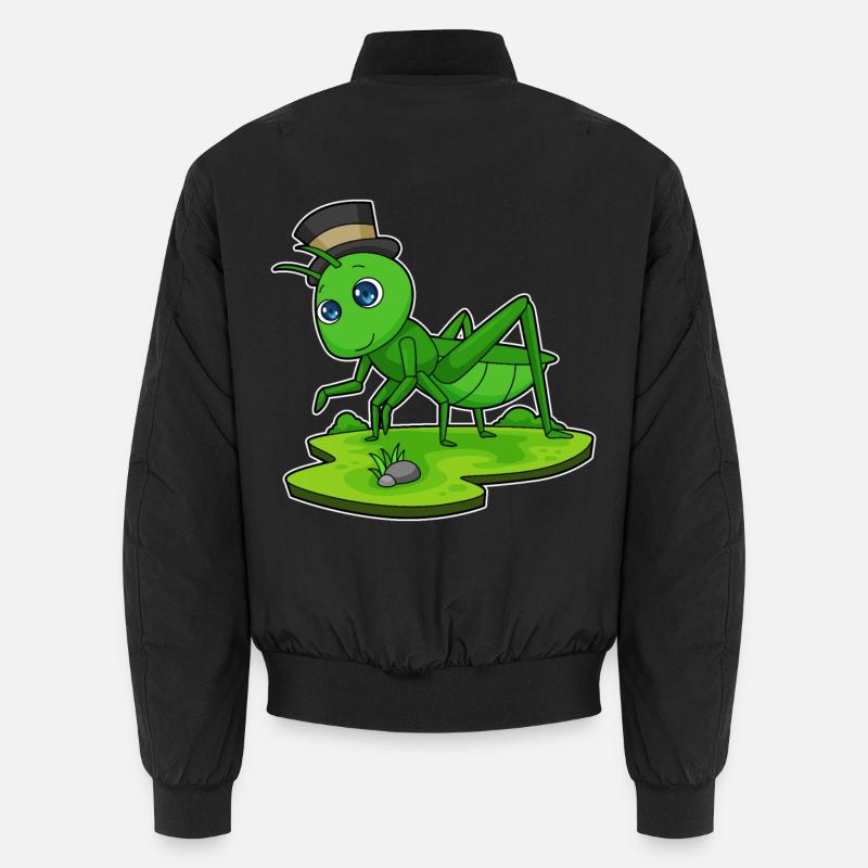 Caterpillar Gentleman Hat - Bomber unisexe - noir