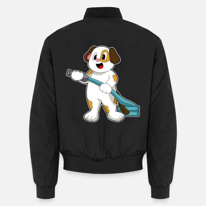 Extincteur pompier chien - Bomber unisexe - noir