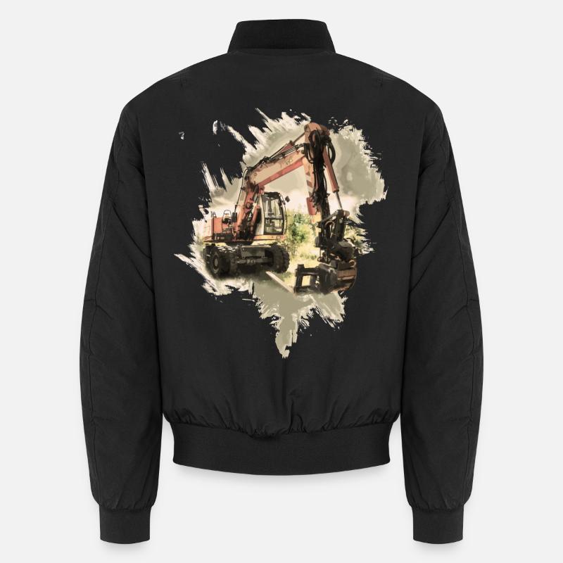 Alter Bagger Unisex Bomberjacke