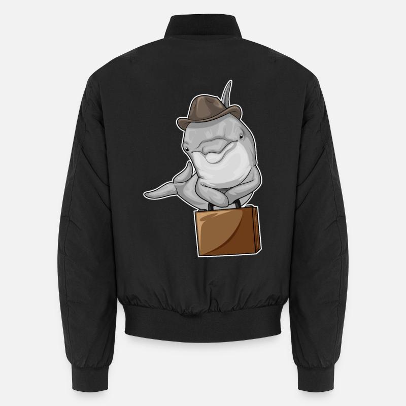 Porte-documents Delfin Entrepreneur - Bomber unisexe - noir