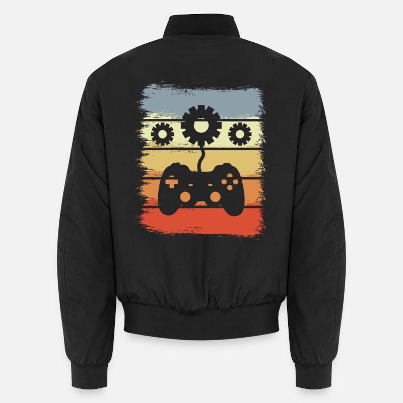 Games Production - Unisex Bomber Jacket - black