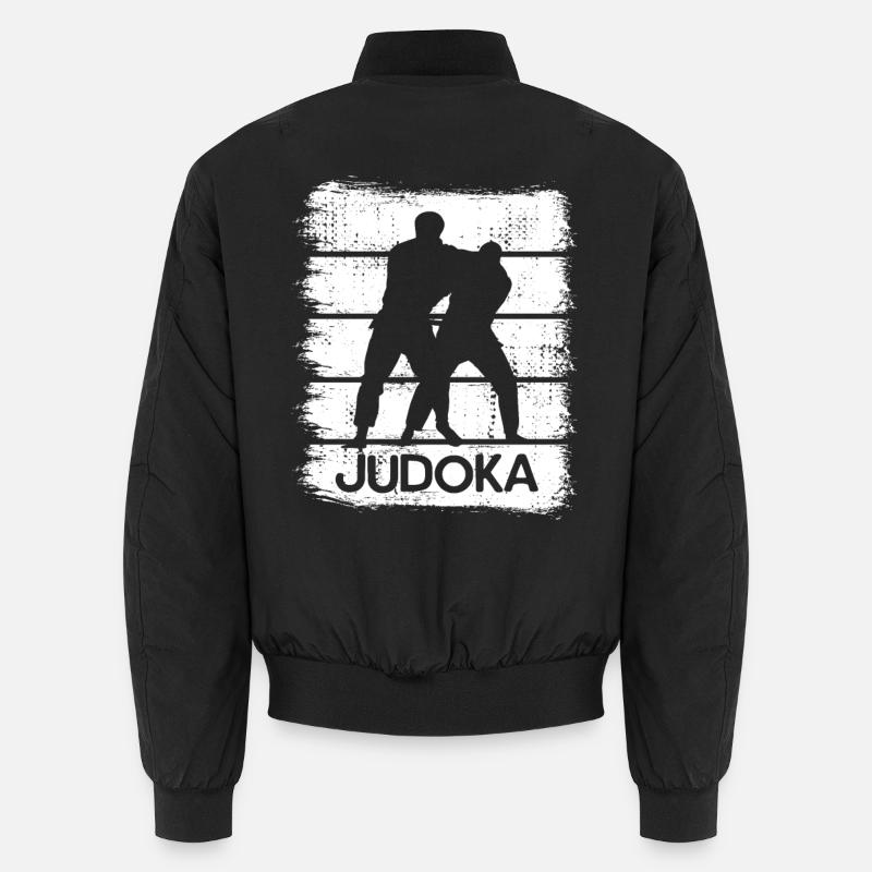 Dessin de judo Bomber unisexe