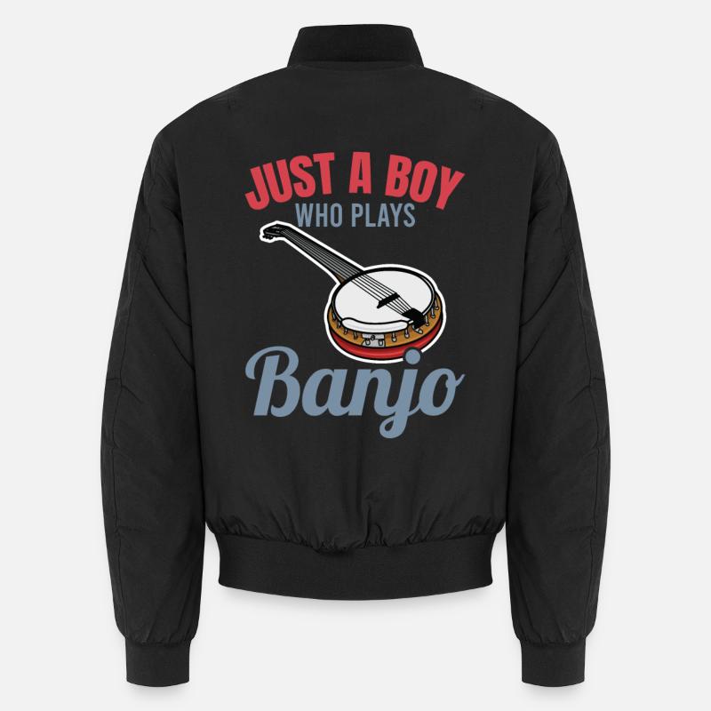 Banjo Junge Unisex Bomberjacke