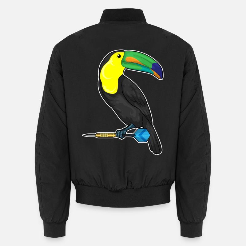 Toucan Dart Dart - Bomber unisexe - noir