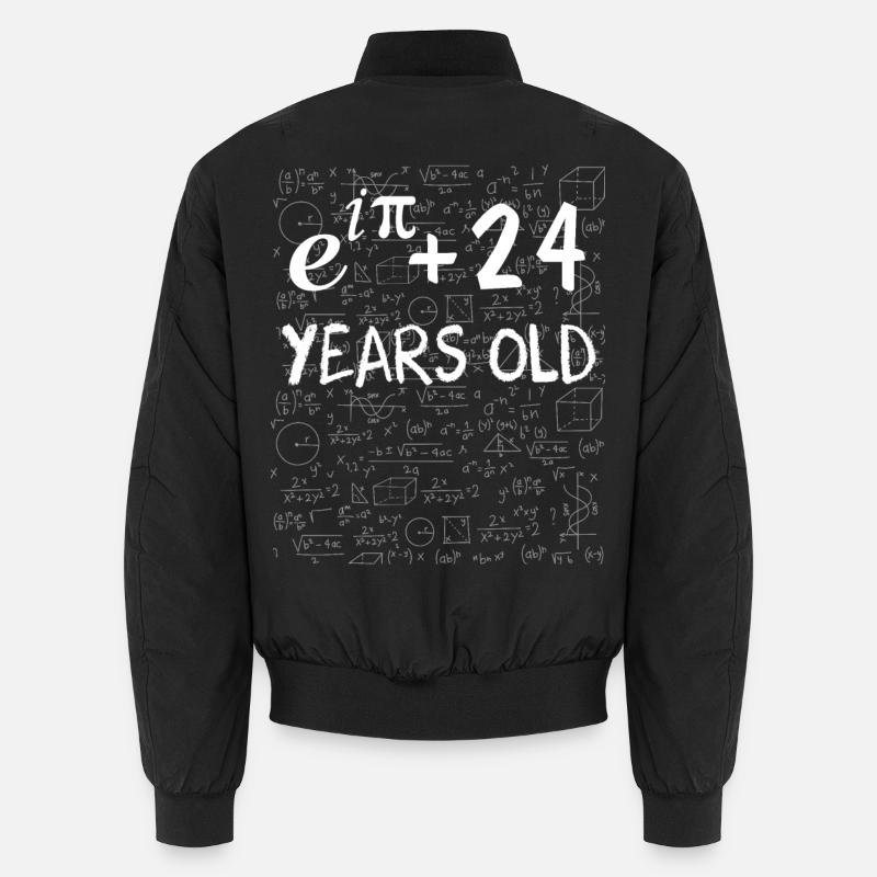 23rd birthday 23 years old Euler Identity math Unisex Bomber Jacket