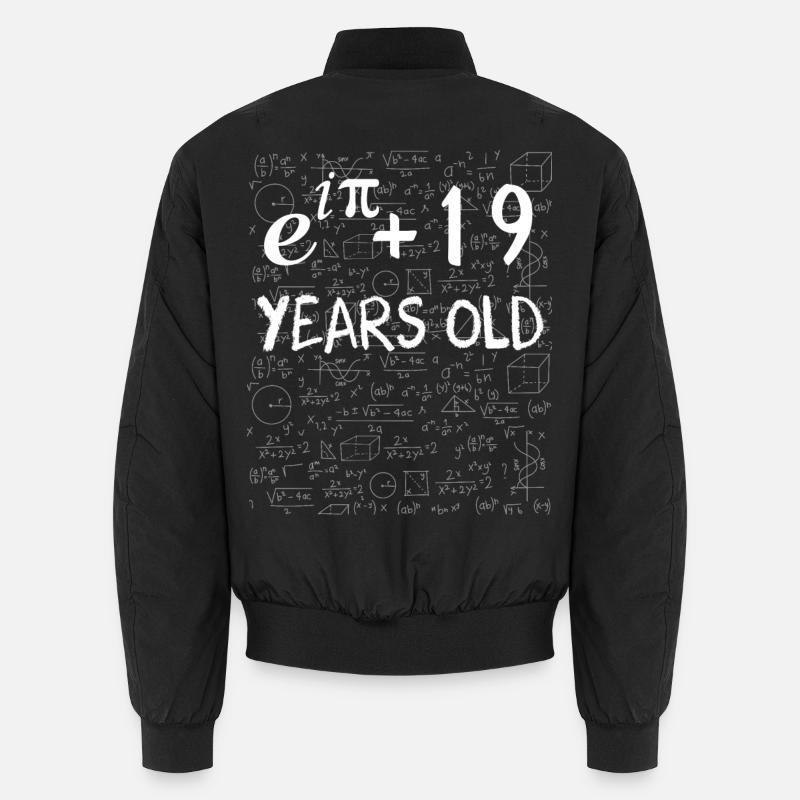 18th birthday 18 years old Euler Identity math Unisex Bomber Jacket