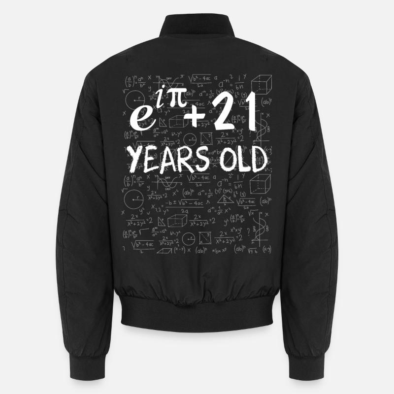 20. Geburtstag 20 Jahre Euler Identity Unisex Bomberjacke
