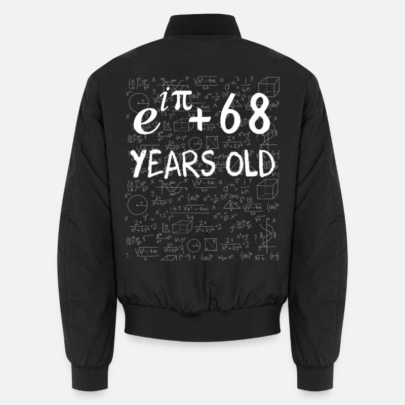 67th Birthday 67 Years Euler Identity Math Gift Unisex Bomber Jacket